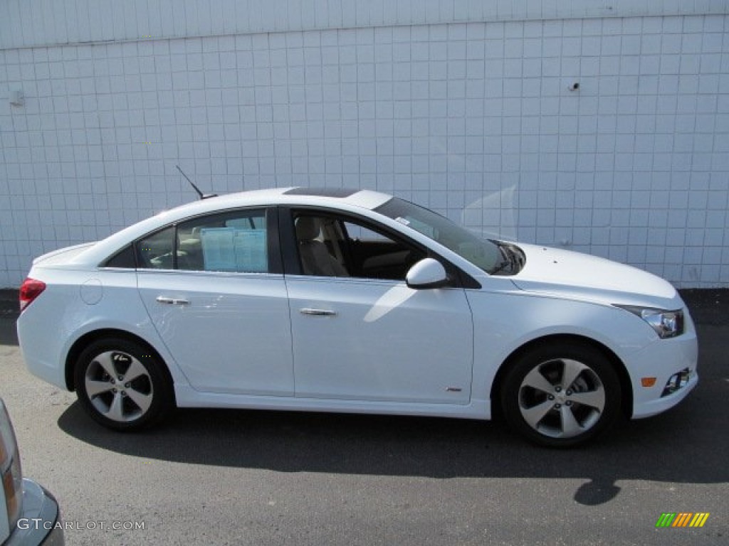 2011 Cruze LTZ/RS - Summit White / Cocoa/Light Neutral Leather photo #2