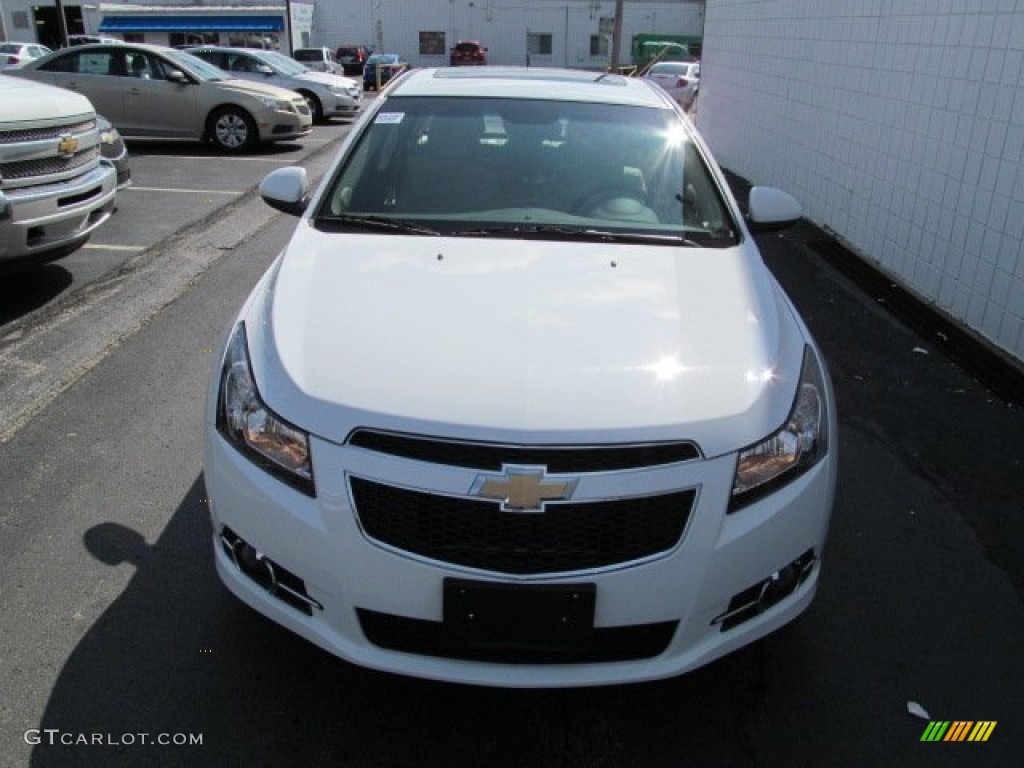 2011 Cruze LTZ/RS - Summit White / Cocoa/Light Neutral Leather photo #6