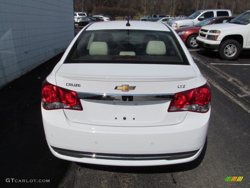 2011 Cruze LTZ/RS - Summit White / Cocoa/Light Neutral Leather photo #8