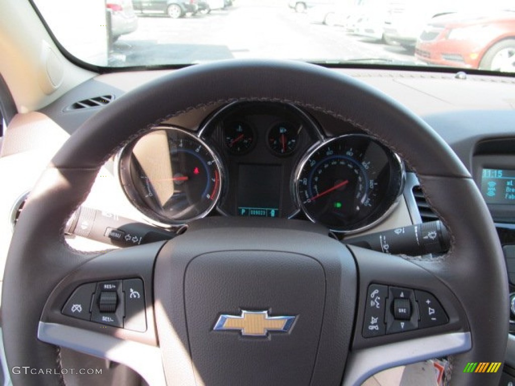 2011 Cruze LTZ/RS - Summit White / Cocoa/Light Neutral Leather photo #20
