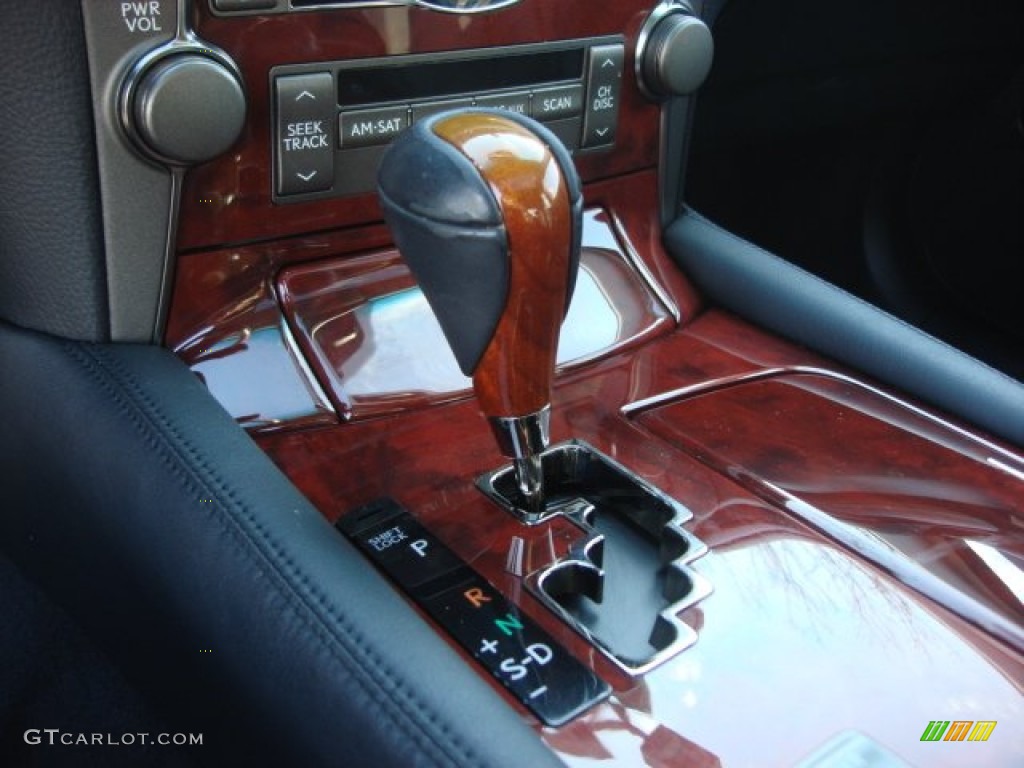2008 LS 460 - Noble Spinel Red Mica / Black photo #21