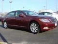2009 Noble Spinel Red Mica Lexus LS 460 L AWD  photo #2