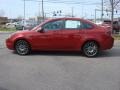 2010 Sangria Red Metallic Ford Focus SES Sedan  photo #6