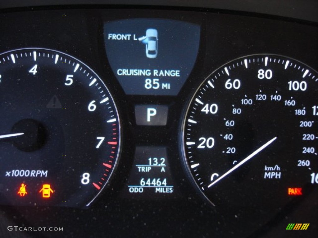 2009 LS 460 L AWD - Noble Spinel Red Mica / Cashmere Beige photo #19
