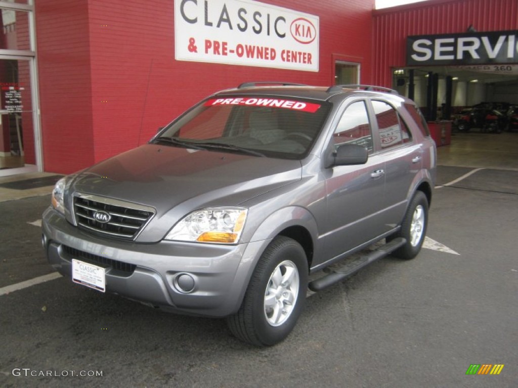 2008 Sorento LX - Alpine Gray / Gray photo #1