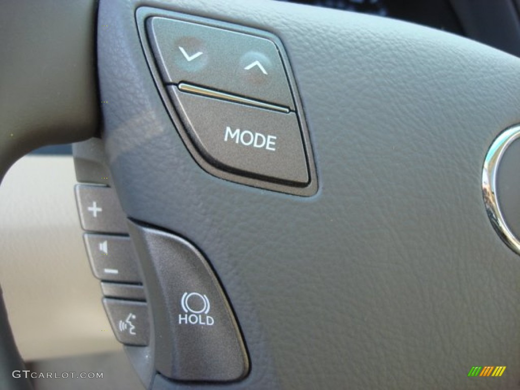 2009 LS 460 L AWD - Noble Spinel Red Mica / Cashmere Beige photo #27