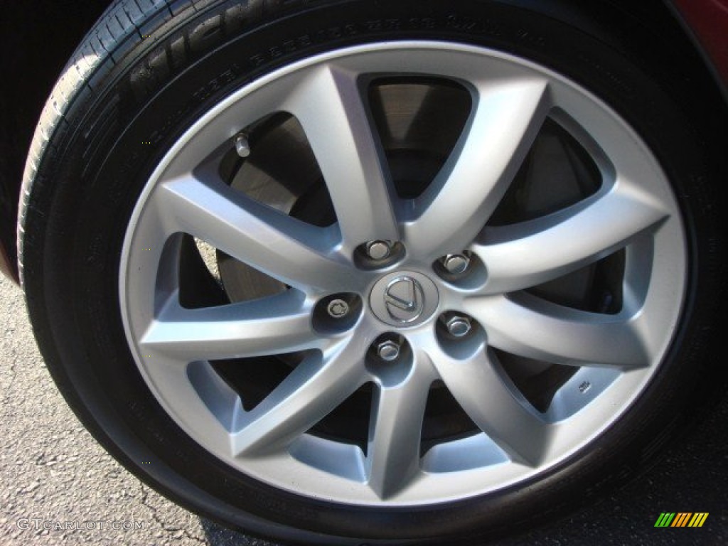 2009 LS 460 L AWD - Noble Spinel Red Mica / Cashmere Beige photo #29