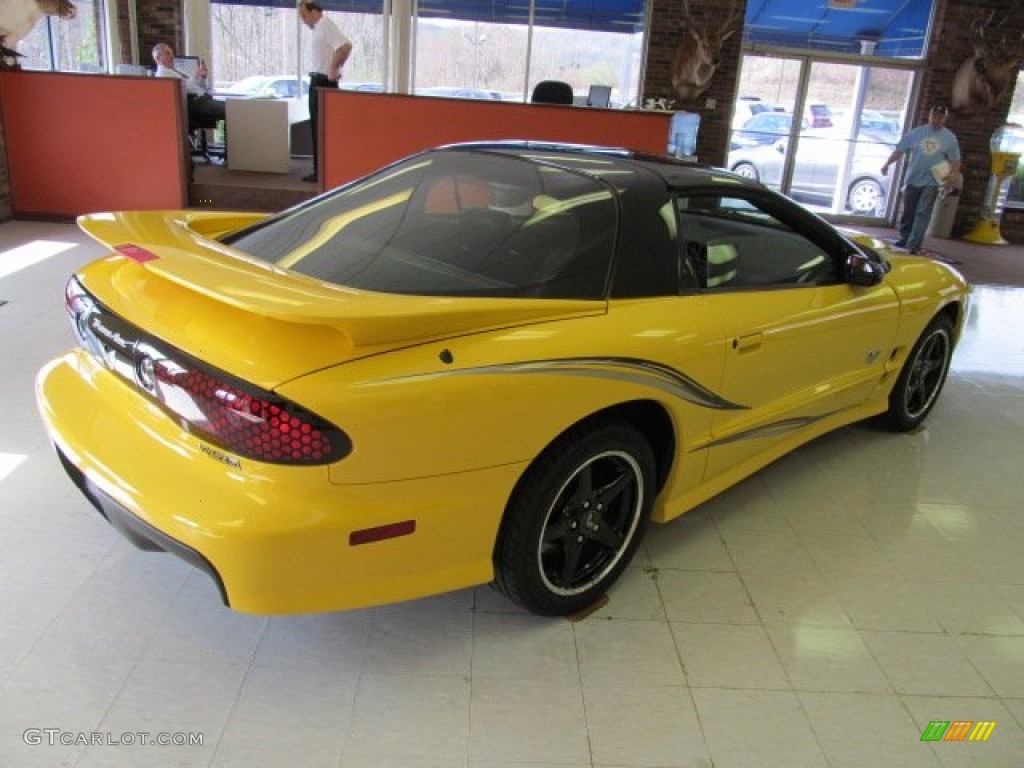 2002 Firebird Trans Am WS-6 Coupe - Collector Edition Yellow / Ebony Black photo #11