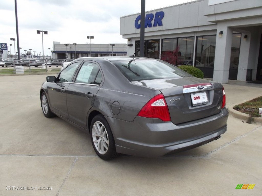 2010 Fusion SEL - Sterling Grey Metallic / Charcoal Black photo #4