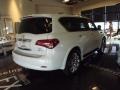 2012 Moonlight White Infiniti QX 56 4WD  photo #3