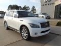 Front 3/4 View of 2012 QX 56 4WD