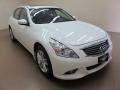 2010 Moonlight White Infiniti G 37 x AWD Sedan  photo #1