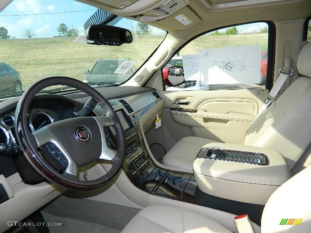 Cashmere/Cocoa Interior 2012 Cadillac Escalade Premium AWD Photo #62471128