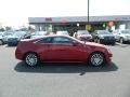 2012 Crystal Red Tintcoat Cadillac CTS Coupe  photo #2