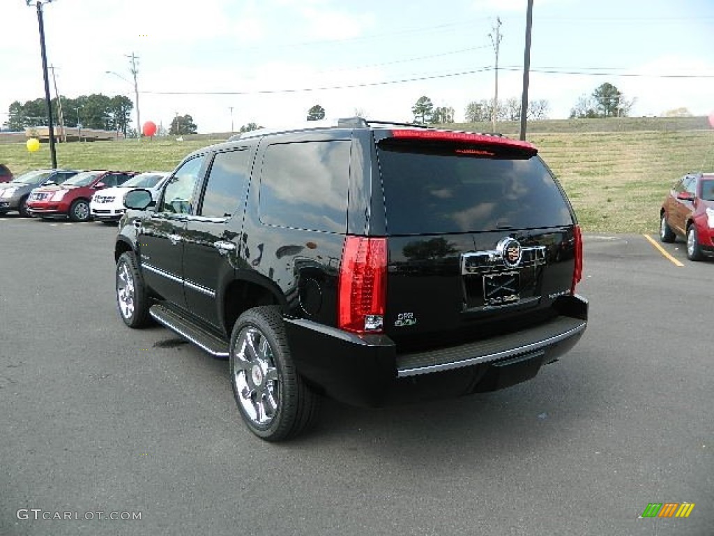 2012 Escalade Luxury AWD - Black Ice Metallic / Cashmere/Cocoa photo #5