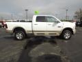 2012 Bright White Dodge Ram 2500 HD Laramie Longhorn Crew Cab 4x4  photo #4