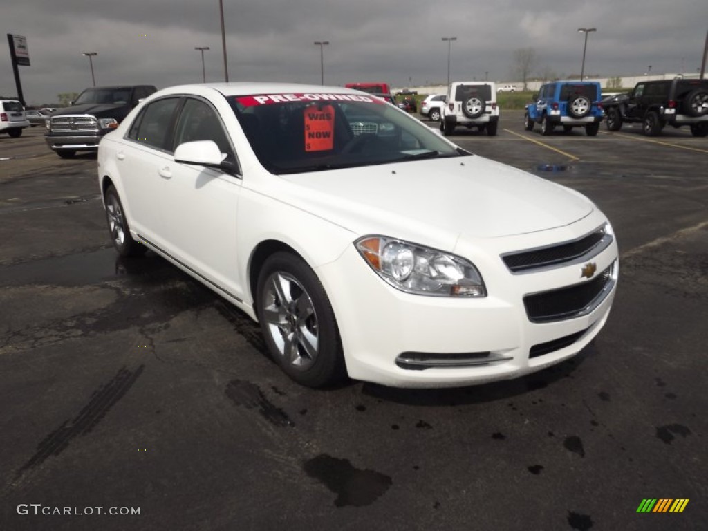 Summit White 2010 Chevrolet Malibu LT Sedan Exterior Photo #62472955