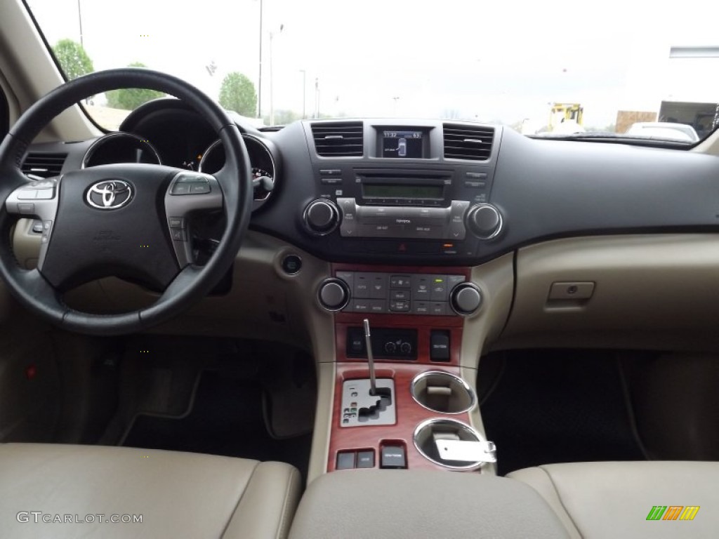 2010 Highlander Limited - Blizzard White Pearl / Sand Beige photo #10