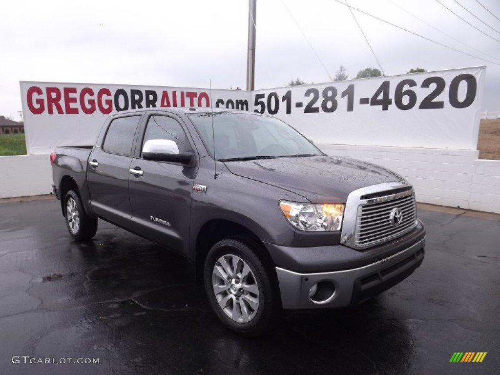 2012 Tundra Platinum CrewMax 4x4 - Magnetic Gray Metallic / Graphite photo #1