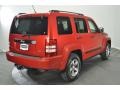 2008 Inferno Red Crystal Pearl Jeep Liberty Sport 4x4  photo #5