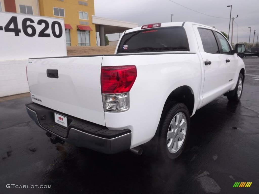 2012 Tundra CrewMax - Super White / Graphite photo #7