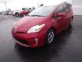 Barcelona Red Metallic - Prius 3rd Gen Three Hybrid Photo No. 3