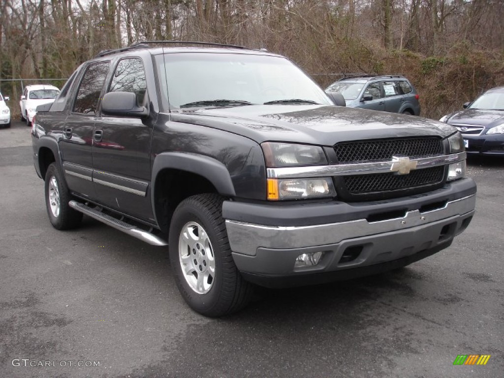 Dark Gray Metallic 2005 Chevrolet Avalanche Z71 4x4 Exterior Photo #62475370