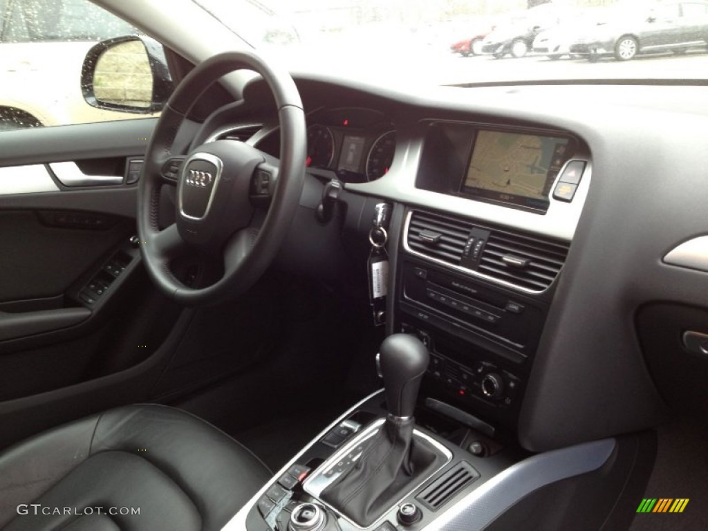 Black Interior 2009 Audi A4 2.0T quattro Avant Photo #62475676