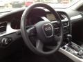 Black 2009 Audi A4 2.0T quattro Avant Steering Wheel
