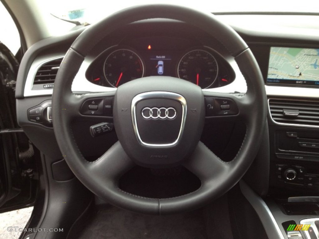 2009 Audi A4 2.0T quattro Avant Steering Wheel Photos