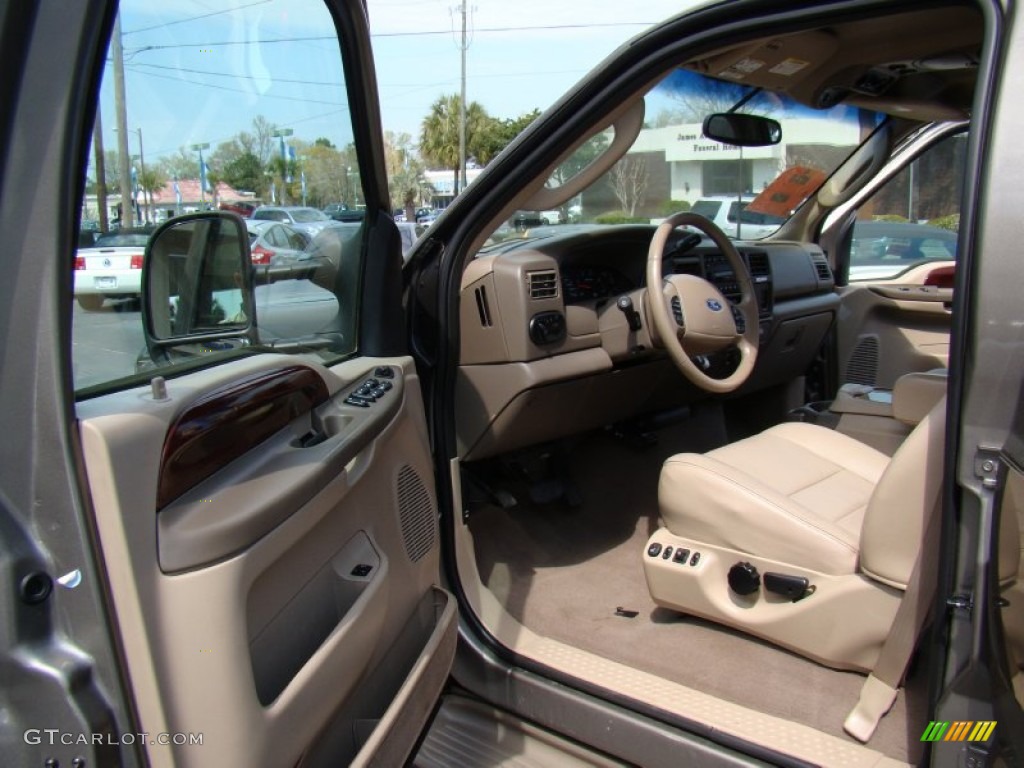 Medium Parchment Interior 2003 Ford Excursion Limited 4x4 Photo #62475868