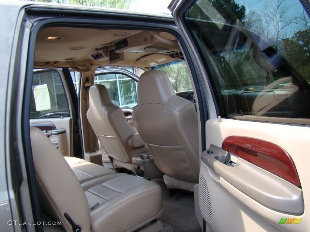Medium Parchment Interior 2003 Ford Excursion Limited 4x4 Photo #62475923