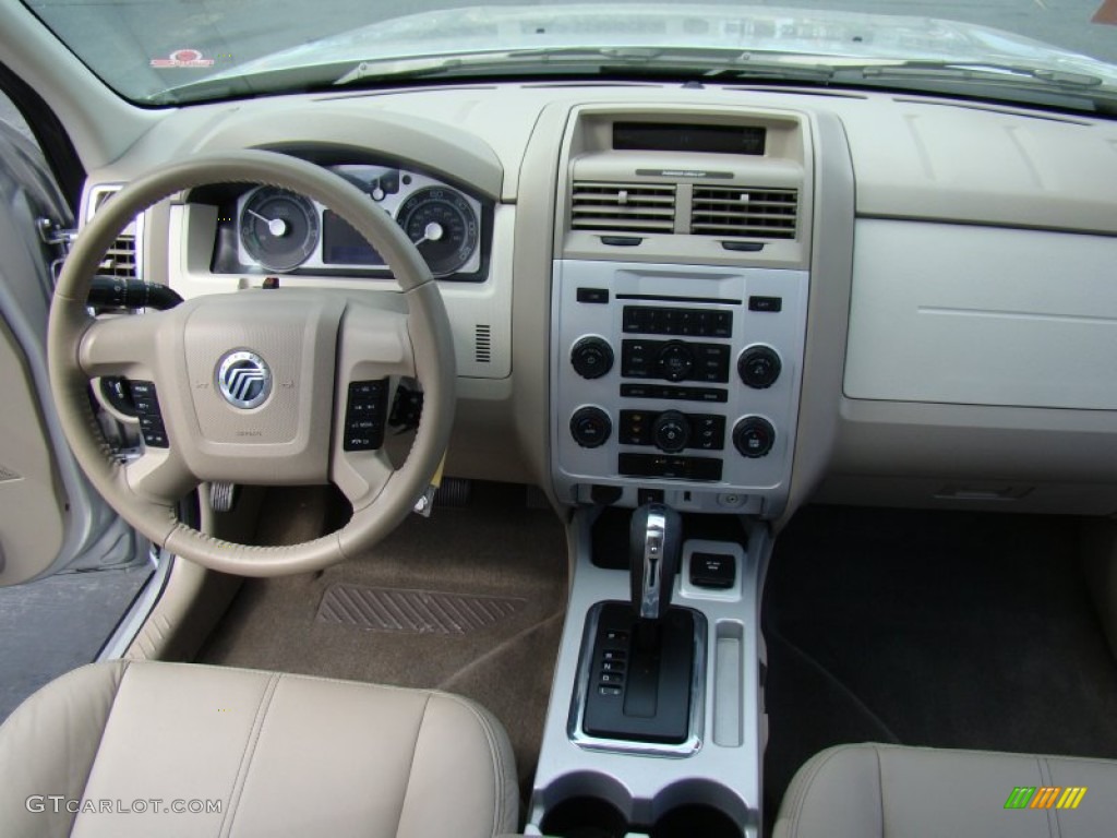 2009 Mercury Mariner Hybrid Stone Dashboard Photo #62476270