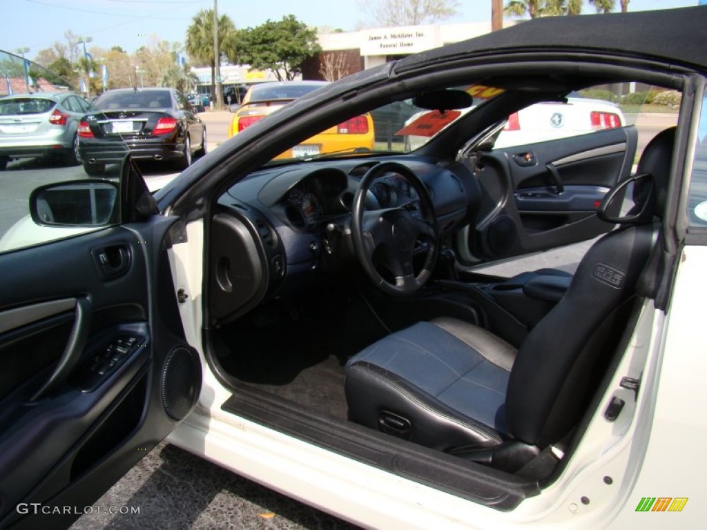 Midnight Interior 2003 Mitsubishi Eclipse Spyder GTS Photo #62477190