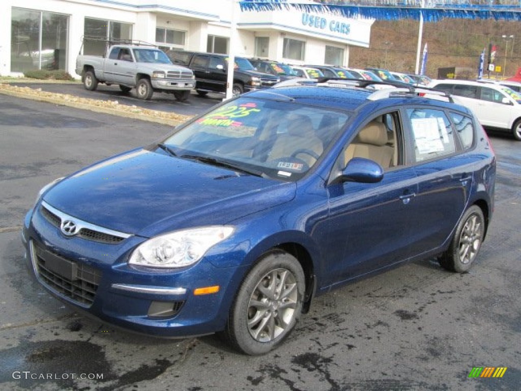 Indigo Night Blue 2012 Hyundai Elantra GLS Touring Exterior Photo #62478460