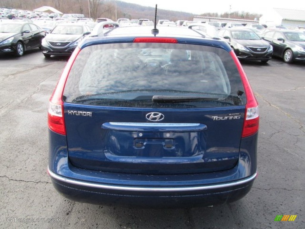 2012 Elantra GLS Touring - Atlantic Blue / Gray photo #4