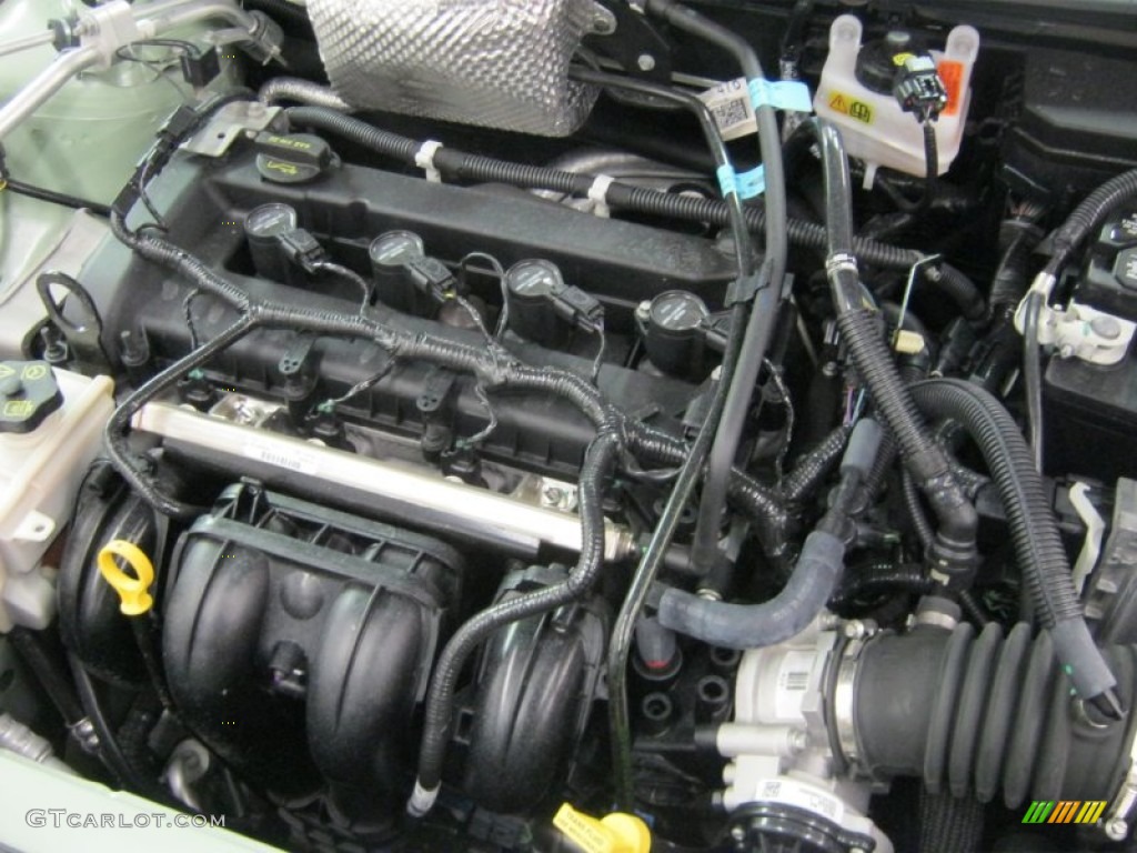 2010 Ford Focus SE Sedan 2.0 Liter DOHC 16-Valve VVT Duratec 4 Cylinder Engine Photo #62478778