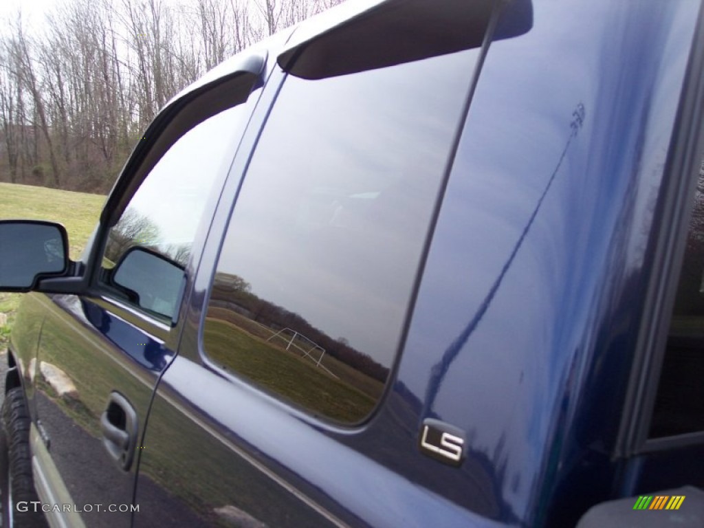 1999 Silverado 1500 LS Z71 Extended Cab 4x4 - Indigo Blue Metallic / Graphite photo #36