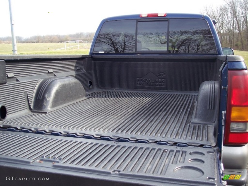 1999 Silverado 1500 LS Z71 Extended Cab 4x4 - Indigo Blue Metallic / Graphite photo #43