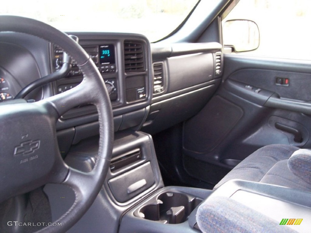 1999 Silverado 1500 LS Z71 Extended Cab 4x4 - Indigo Blue Metallic / Graphite photo #48