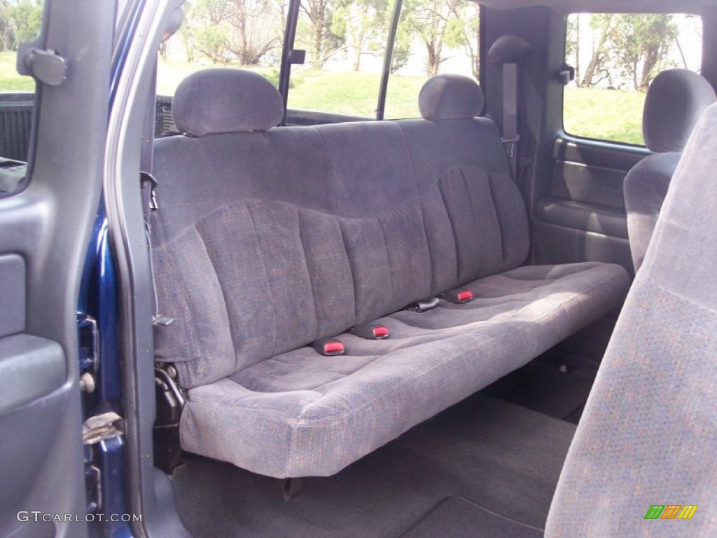 1999 Chevrolet Silverado 1500 LS Z71 Extended Cab 4x4 Rear Seat Photo #62480191