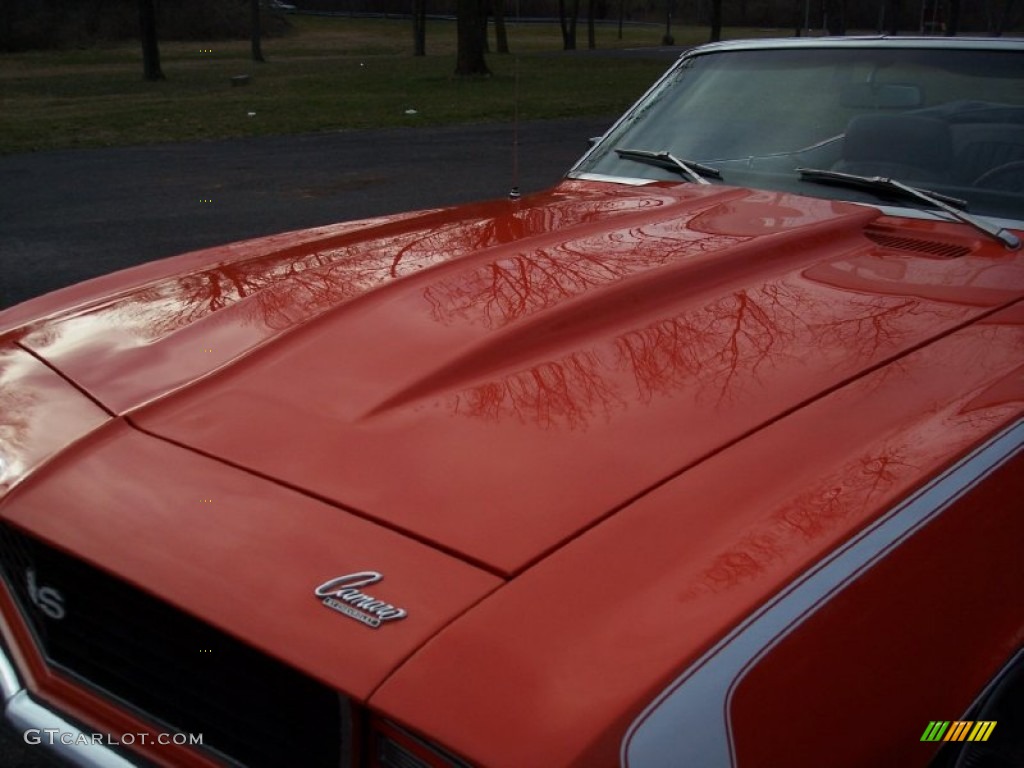 1969 Camaro RS/SS Convertible - Hugger Orange / Black photo #25