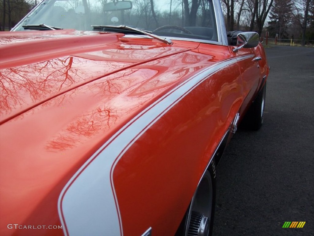 1969 Camaro RS/SS Convertible - Hugger Orange / Black photo #26