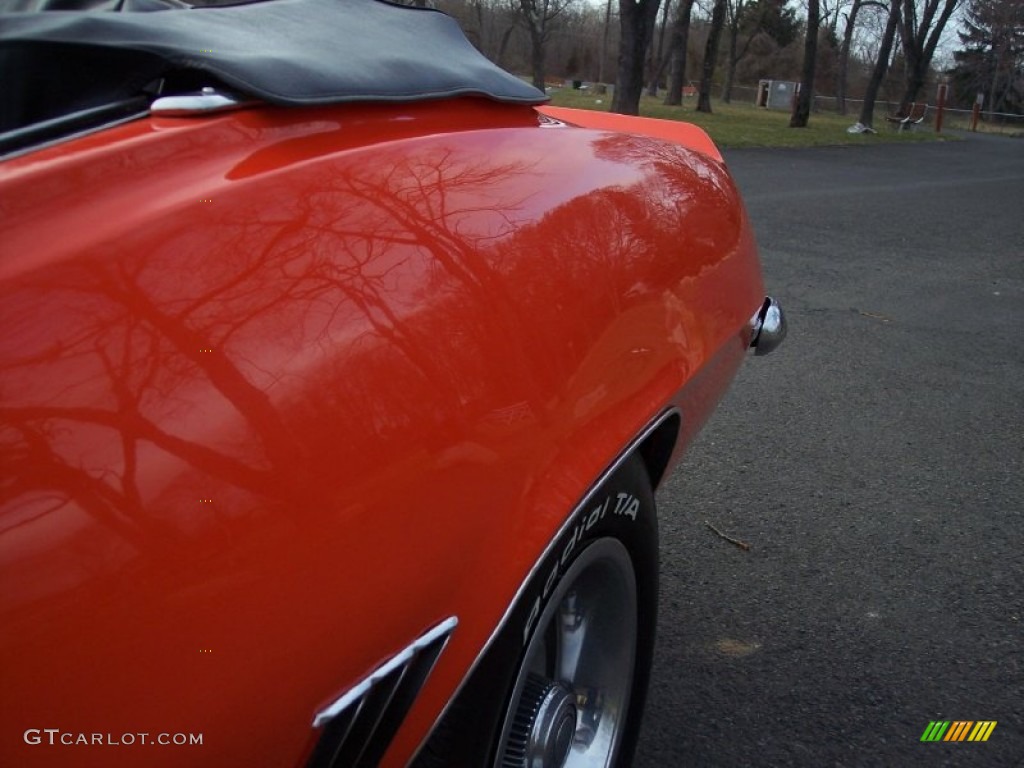1969 Camaro RS/SS Convertible - Hugger Orange / Black photo #31
