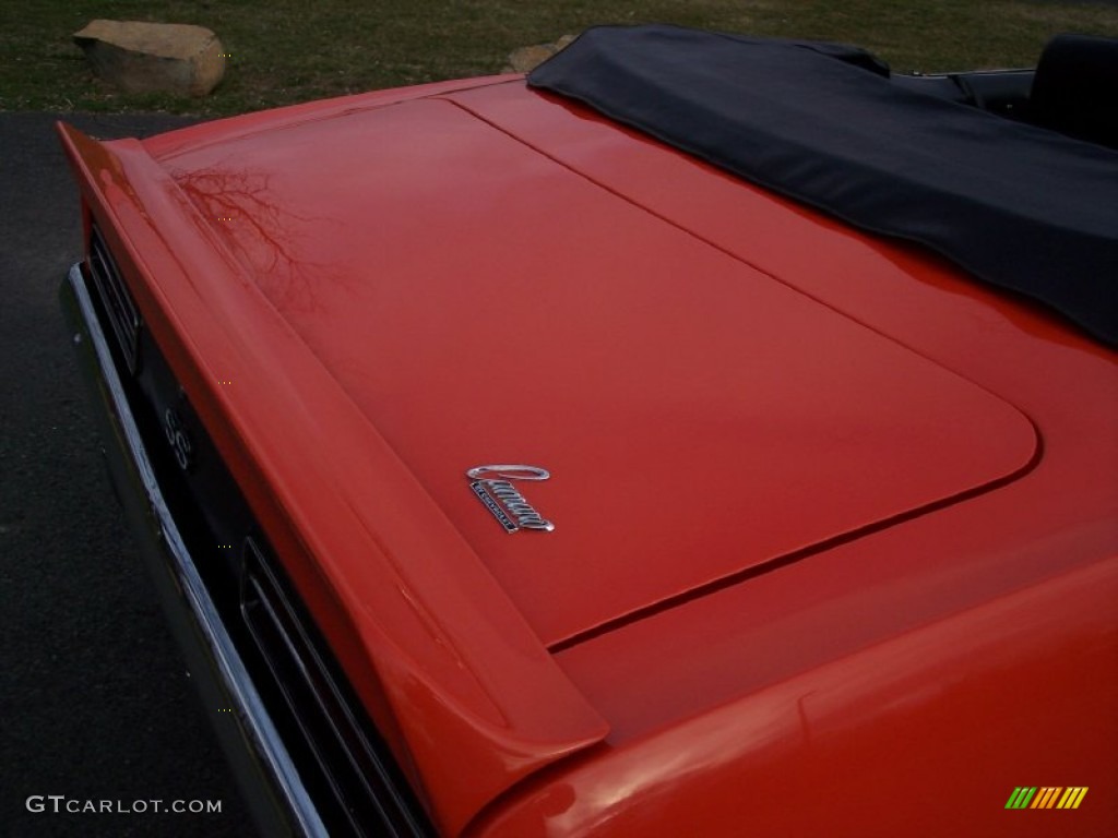 1969 Camaro RS/SS Convertible - Hugger Orange / Black photo #36