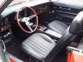 Black 1969 Chevrolet Camaro RS/SS Convertible Interior Color
