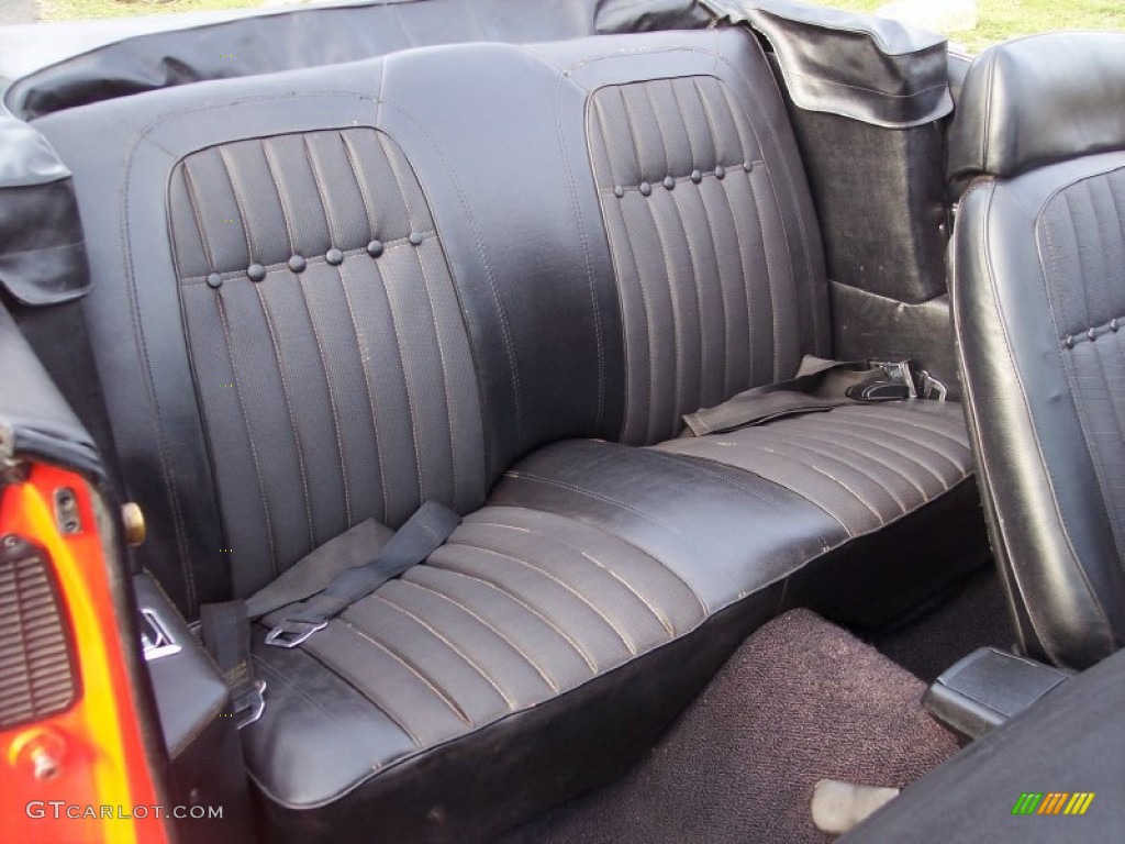 1969 Chevrolet Camaro RS/SS Convertible Interior Color Photos