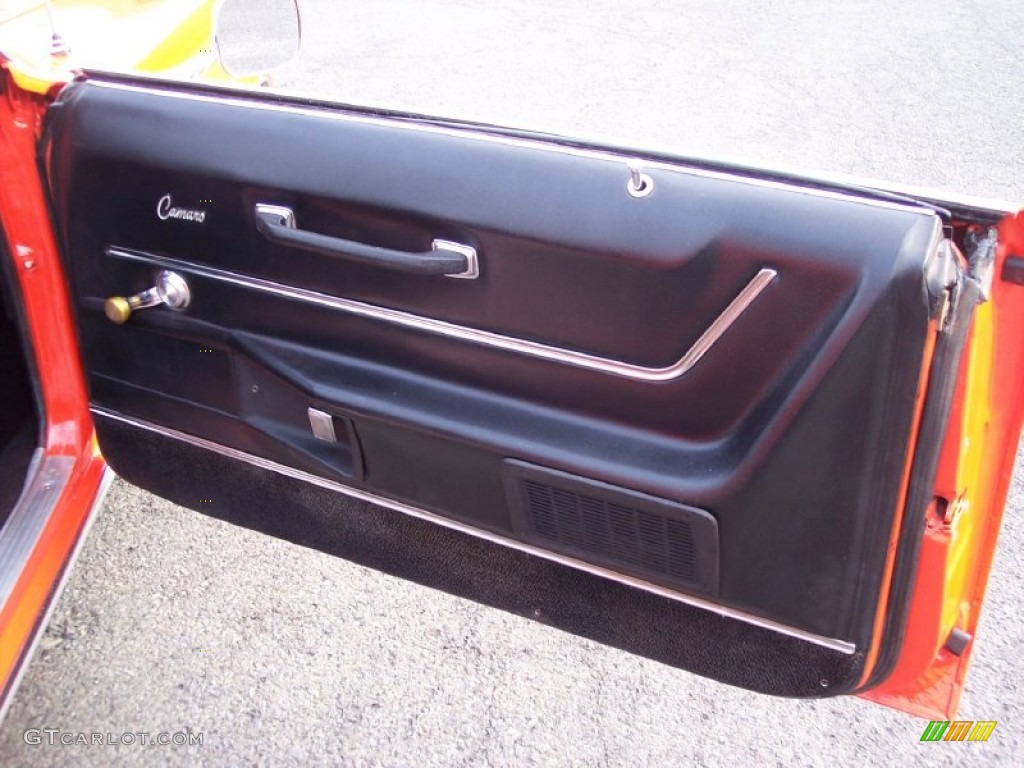 1969 Chevrolet Camaro RS/SS Convertible Door Panel Photos