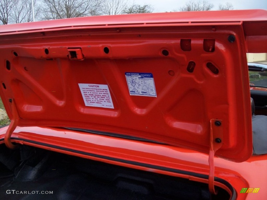 1969 Camaro RS/SS Convertible - Hugger Orange / Black photo #62