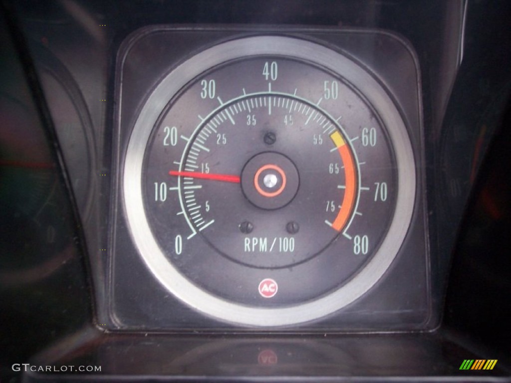 1969 Chevrolet Camaro RS/SS Convertible Gauges Photo #62480802